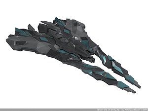 fighter 3D model