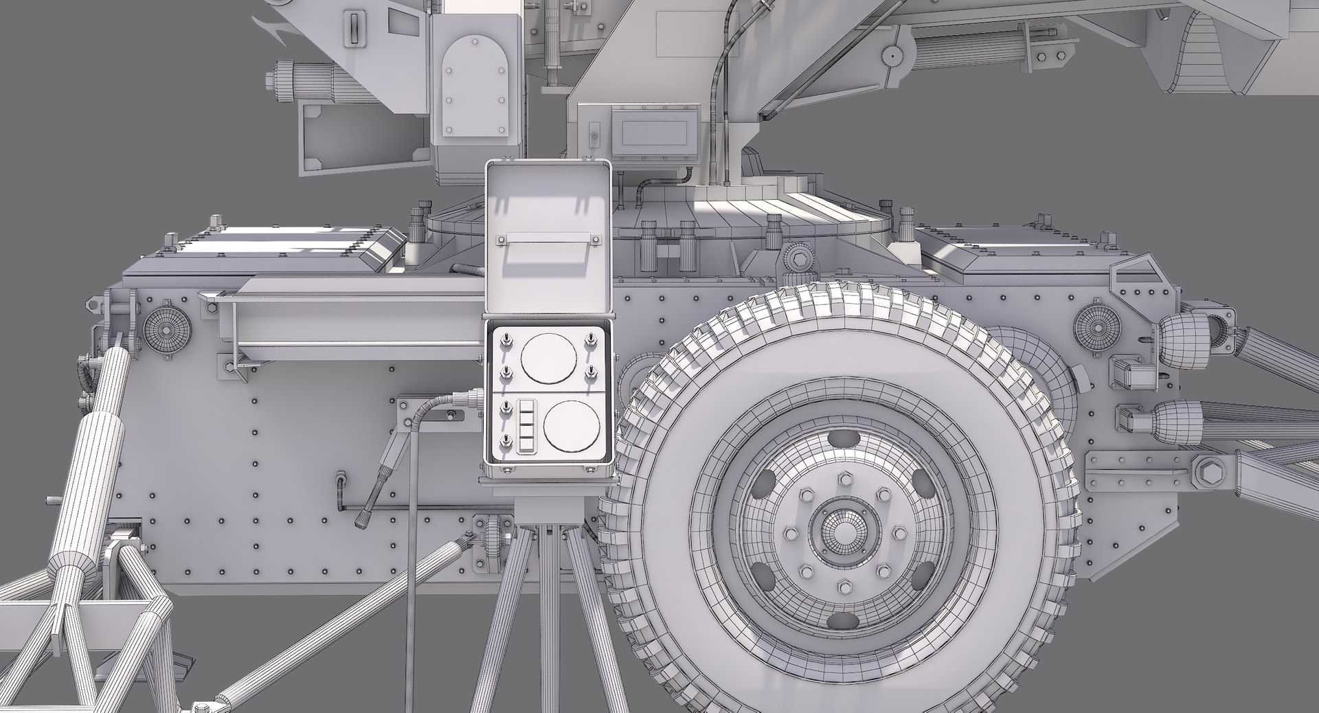 Mim-23 hawk dark green 3D - TurboSquid 1237570