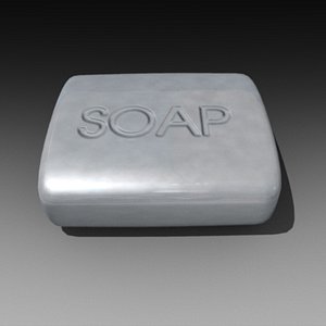 3d soap bar