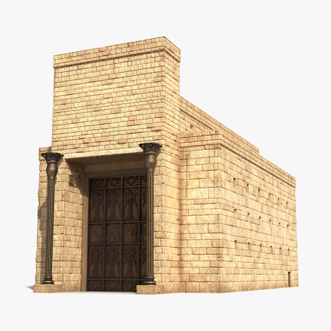 Solomons Temple 2 3D model preview
