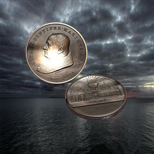 vatican medal 3D model