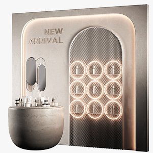 Cosmetics shop Beauty salon Display rack