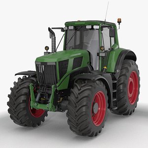 3D Generic Tractor 01