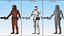Star Wars Characters Rigged Collection 2 for Cinema 4D