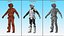 Star Wars Characters Rigged Collection 2 for Cinema 4D