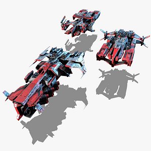 Spacecrafts NextGEN - PACK04 3D model