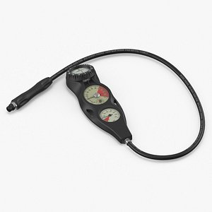 Dive Regulator Console 3D model
