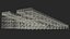 3D model Seating Tribunes