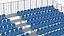 3D model Seating Tribunes