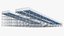 3D model Seating Tribunes
