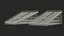 3D model Seating Tribunes