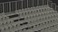 3D model Seating Tribunes