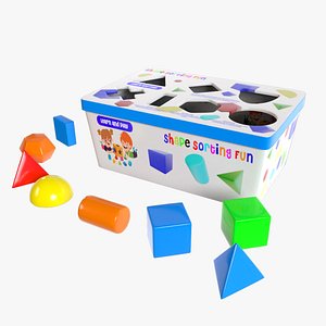 Baby Shape Sorter Toy 3D model