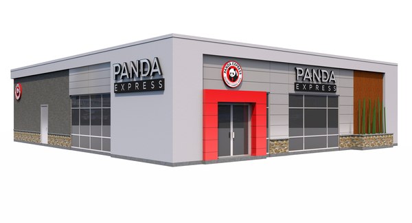 modelo 3d Panda Express - TurboSquid 1082978