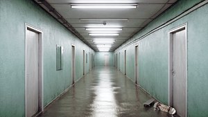 3D infinite corridor room model