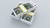 Albania 10 Lek Banknote 1992 Obverse 3D Model ALBP49A