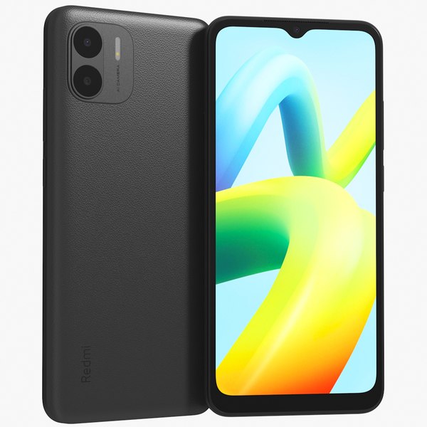 modelo 3d Xiaomi Redmi A1 Negro - TurboSquid 1977187