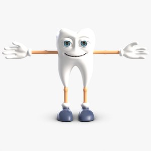 tooth boy character fbx
