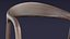 neva chair wood 3D