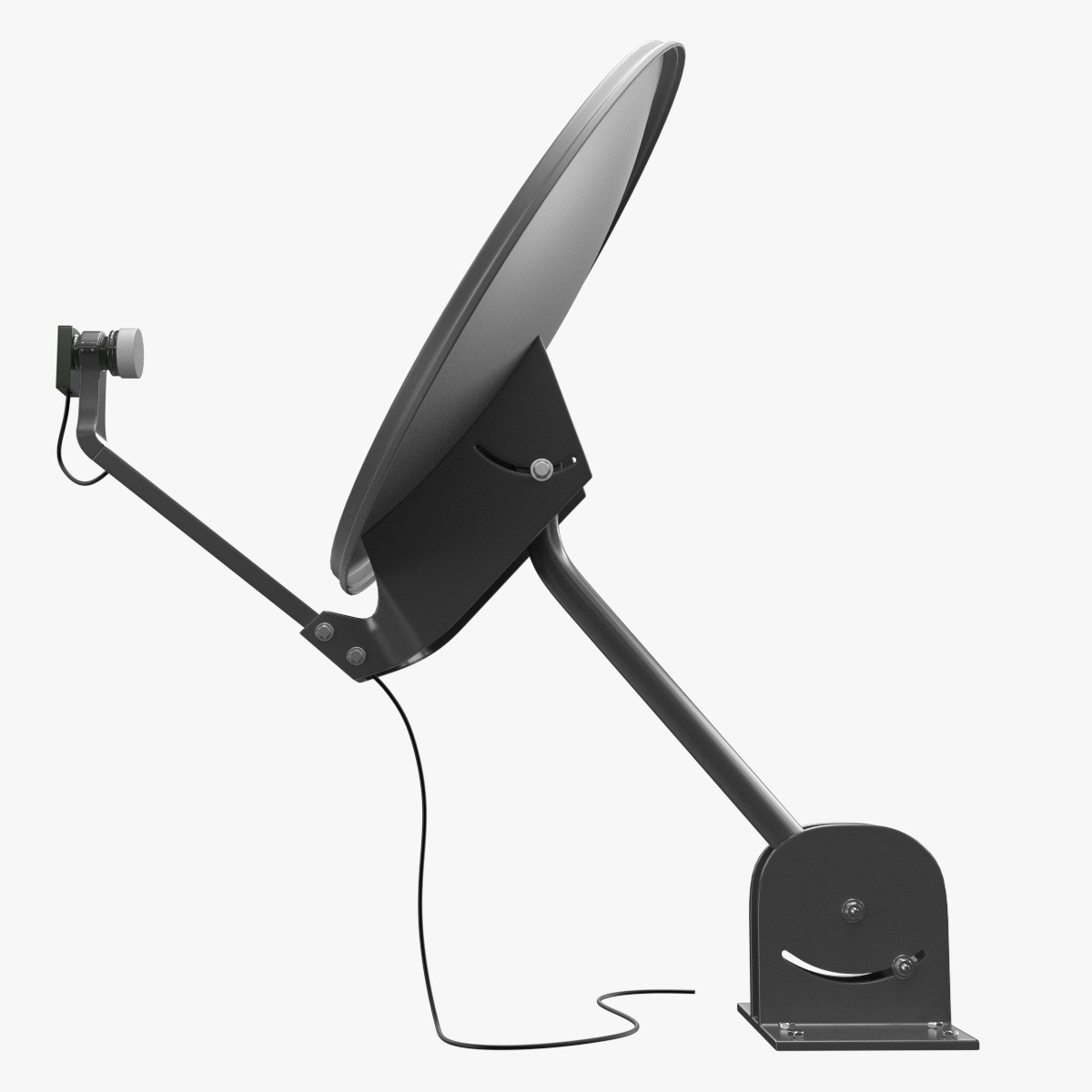 satellite dish 3d model