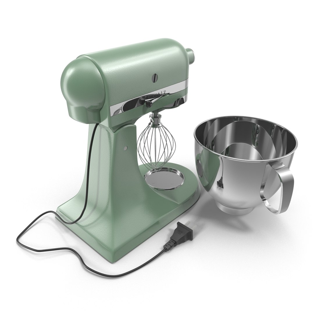 3d model vintage stand mixer green https://p.turbosquid.com/ts-thumb/71/YQA7gU/yvau3vQD/standmixergreen3dmodel13/jpg/1425804170/1920x1080/fit_q87/b92cb6301574a1d5cd5a1538c43c723ed92b7f2b/standmixergreen3dmodel13.jpg