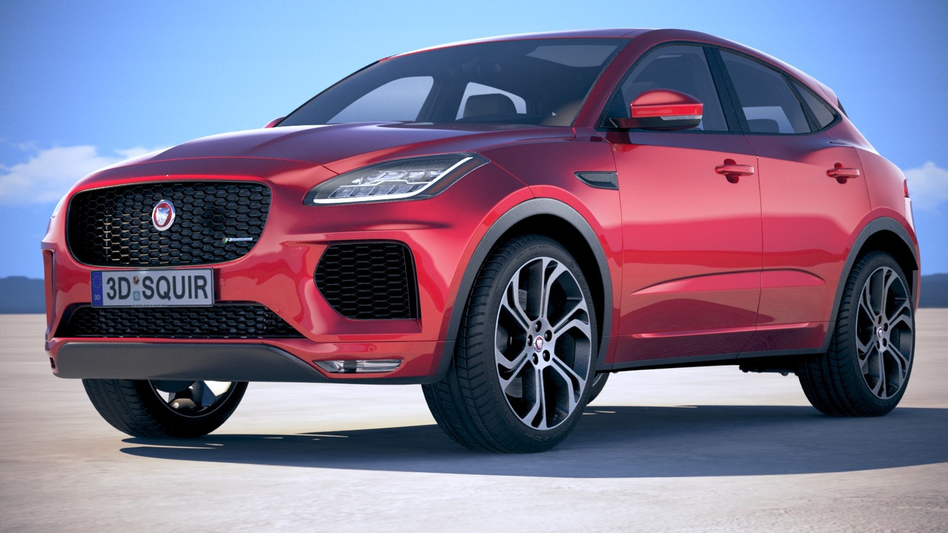 3D E-pace R-dynamic 2018 - TurboSquid 1195883