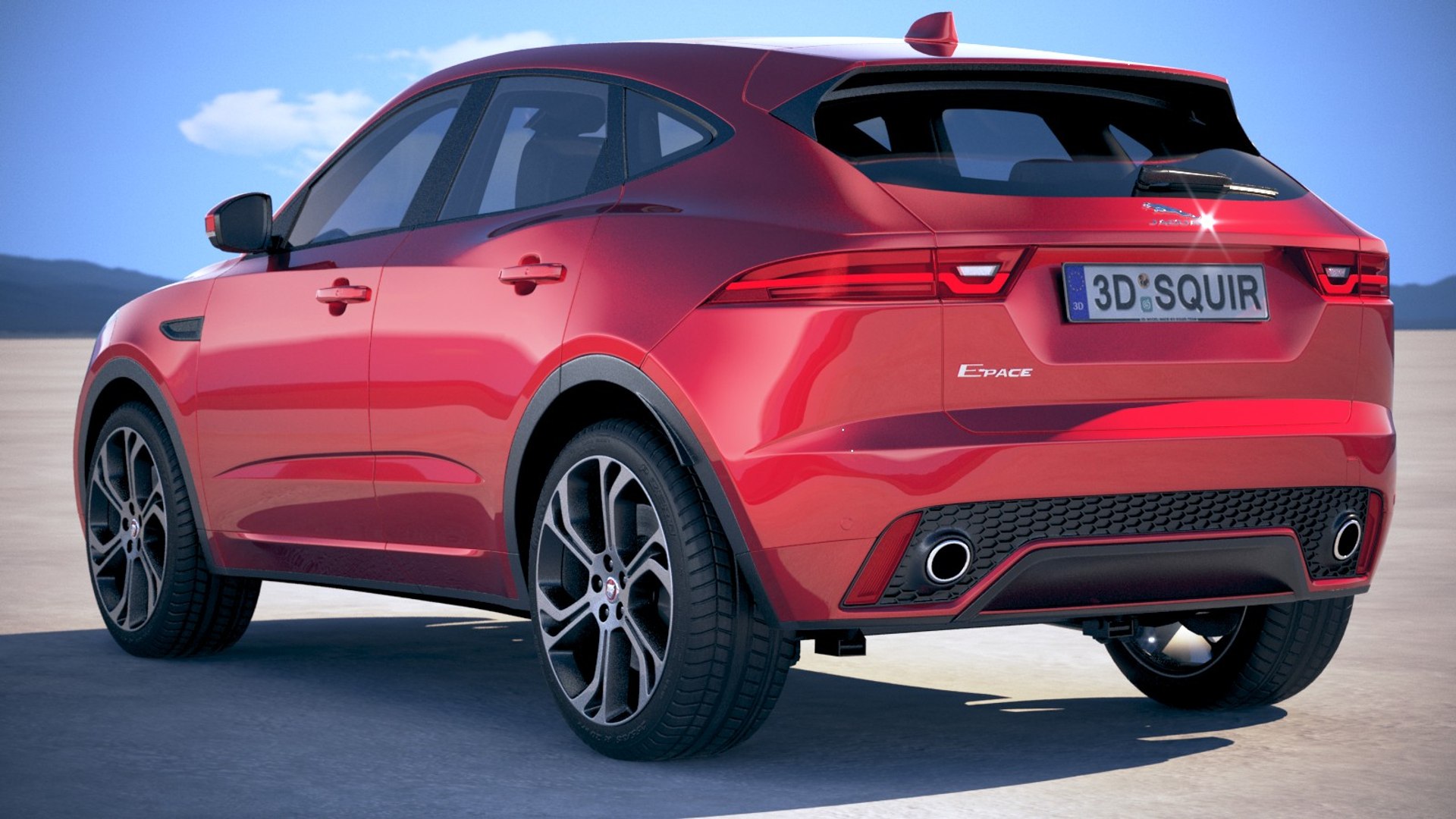 3D E-pace R-dynamic 2018 - TurboSquid 1195883