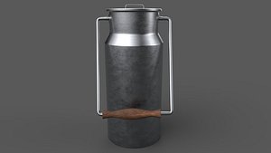 Milk can 3D