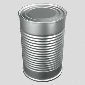 3D realistic tin