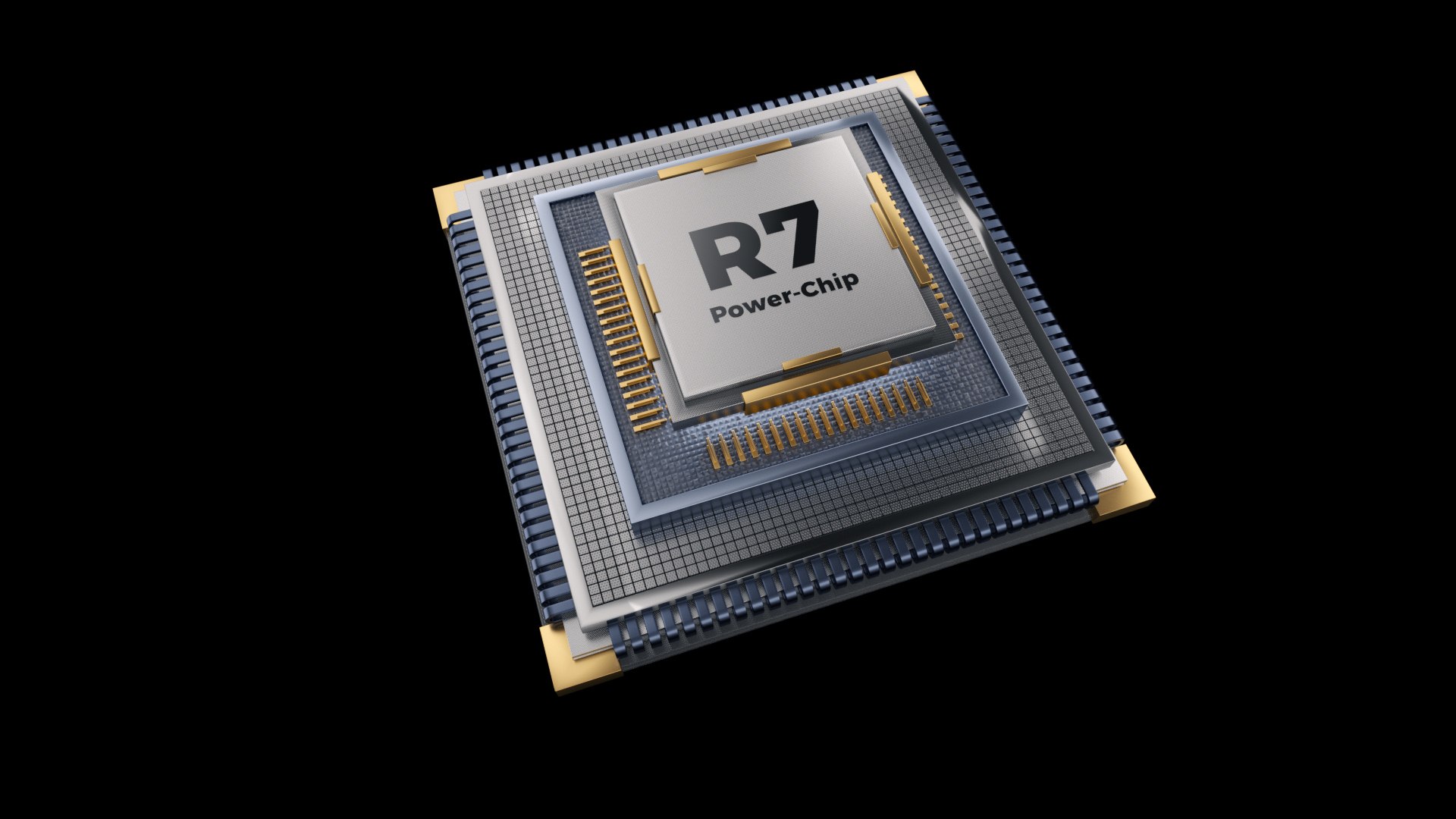 Product CPU Technology Chip Microchip Module Model - TurboSquid 2139155