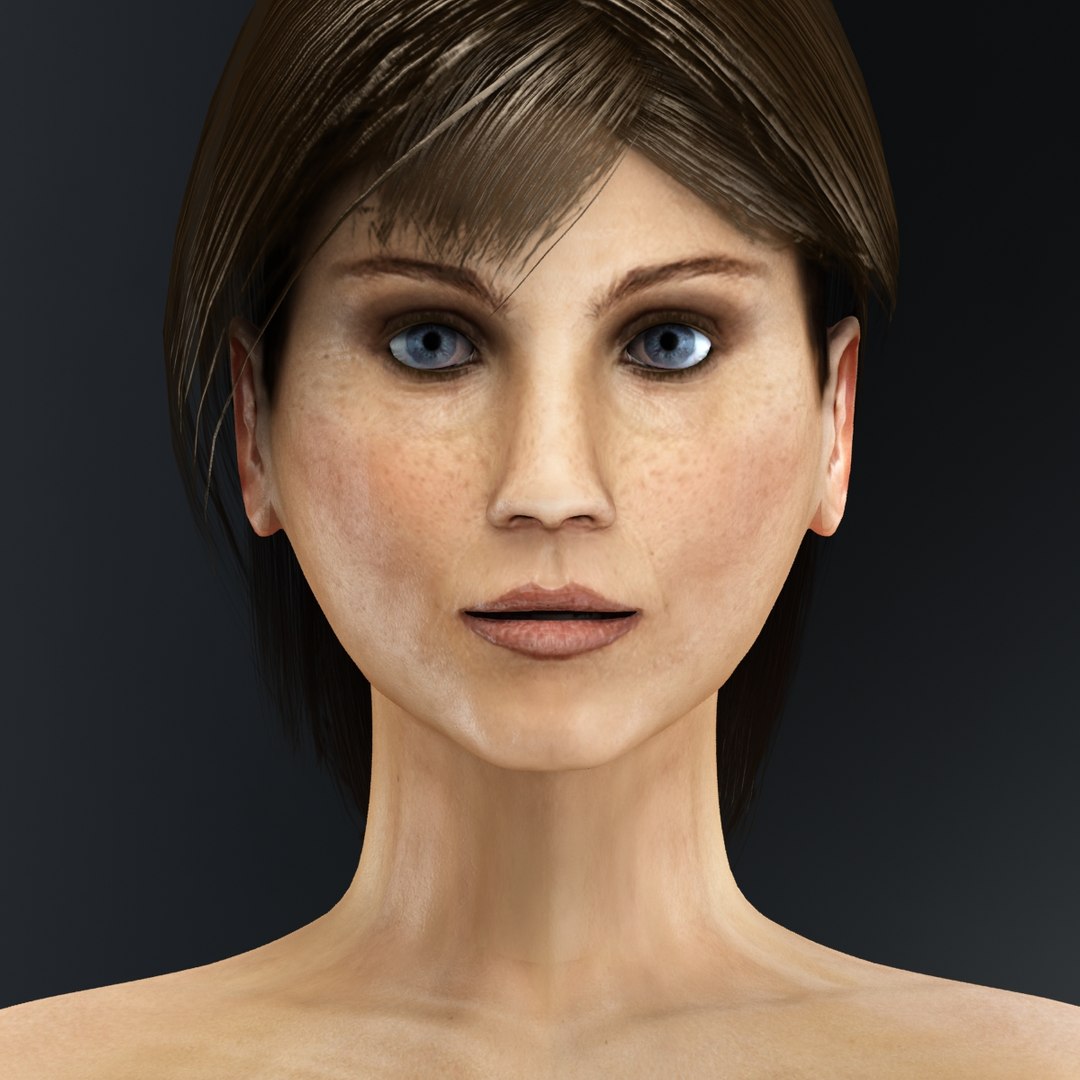 female anatomy 3d 3ds