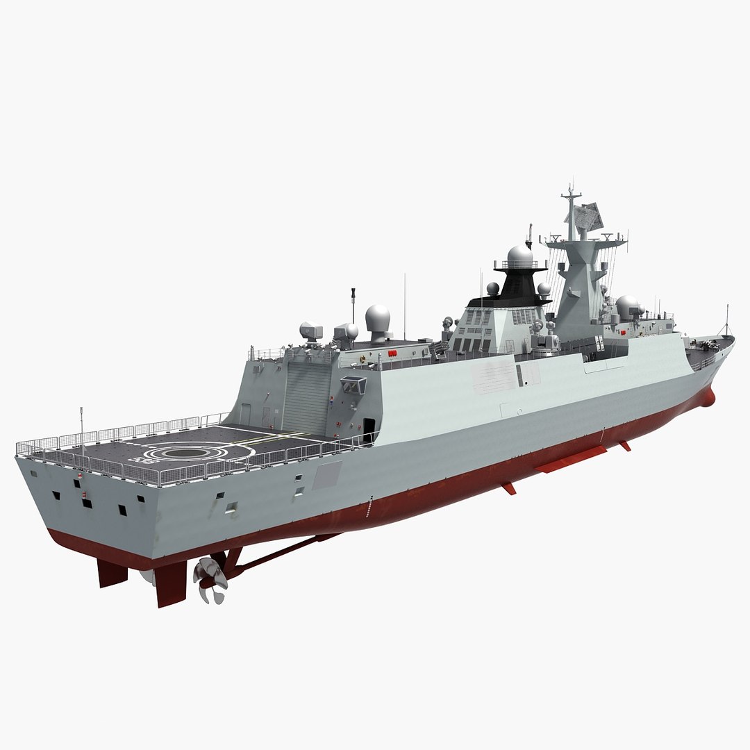 Chinese Navy Type 054a 3D Model - TurboSquid 1421009
