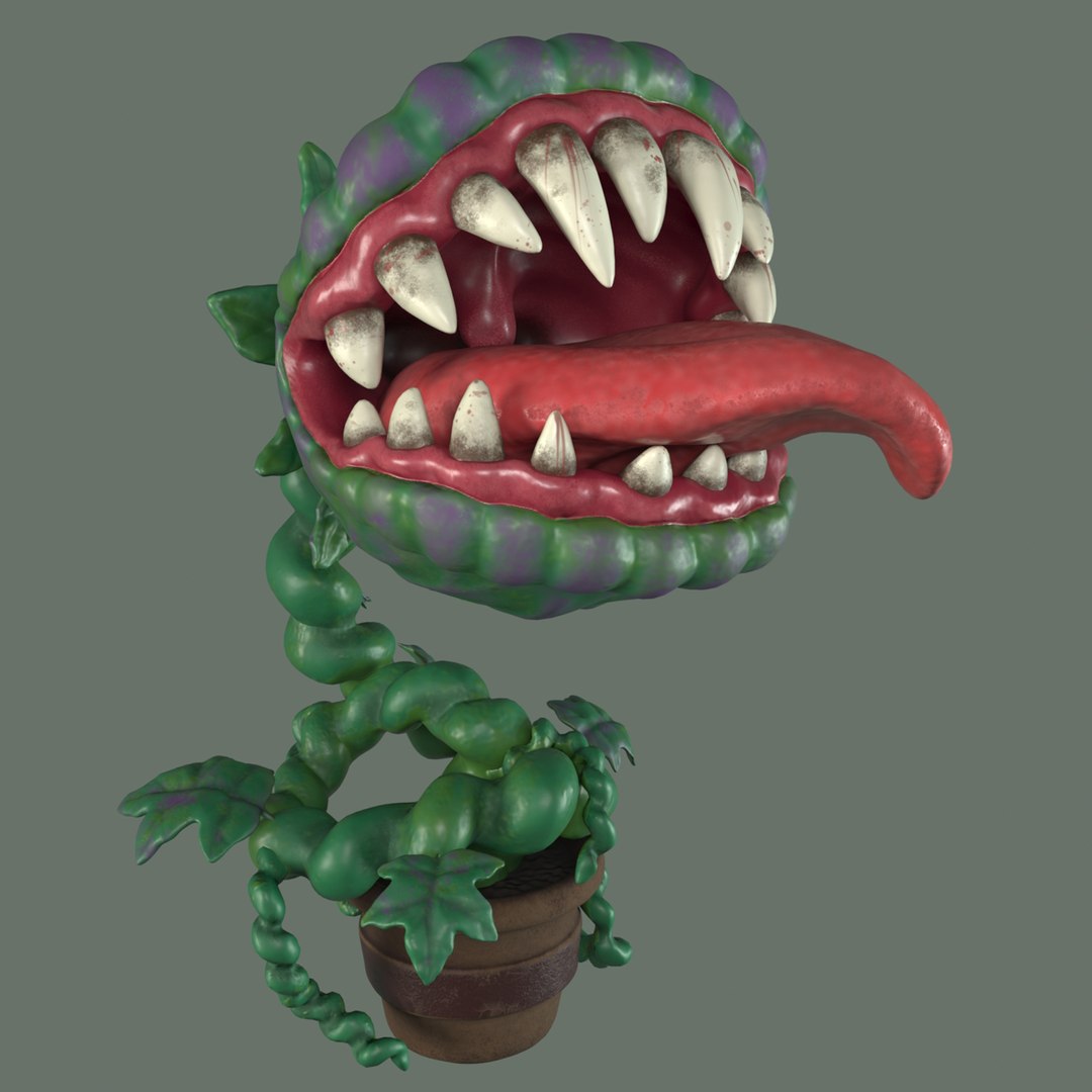 3D Model Carnivorous Flower - TurboSquid 1856730