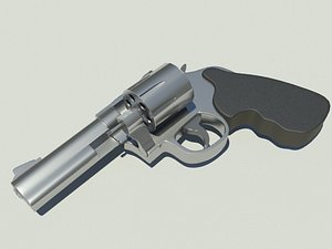 revolver 3d model