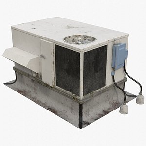 3D Rooftop AC Unit 6B
