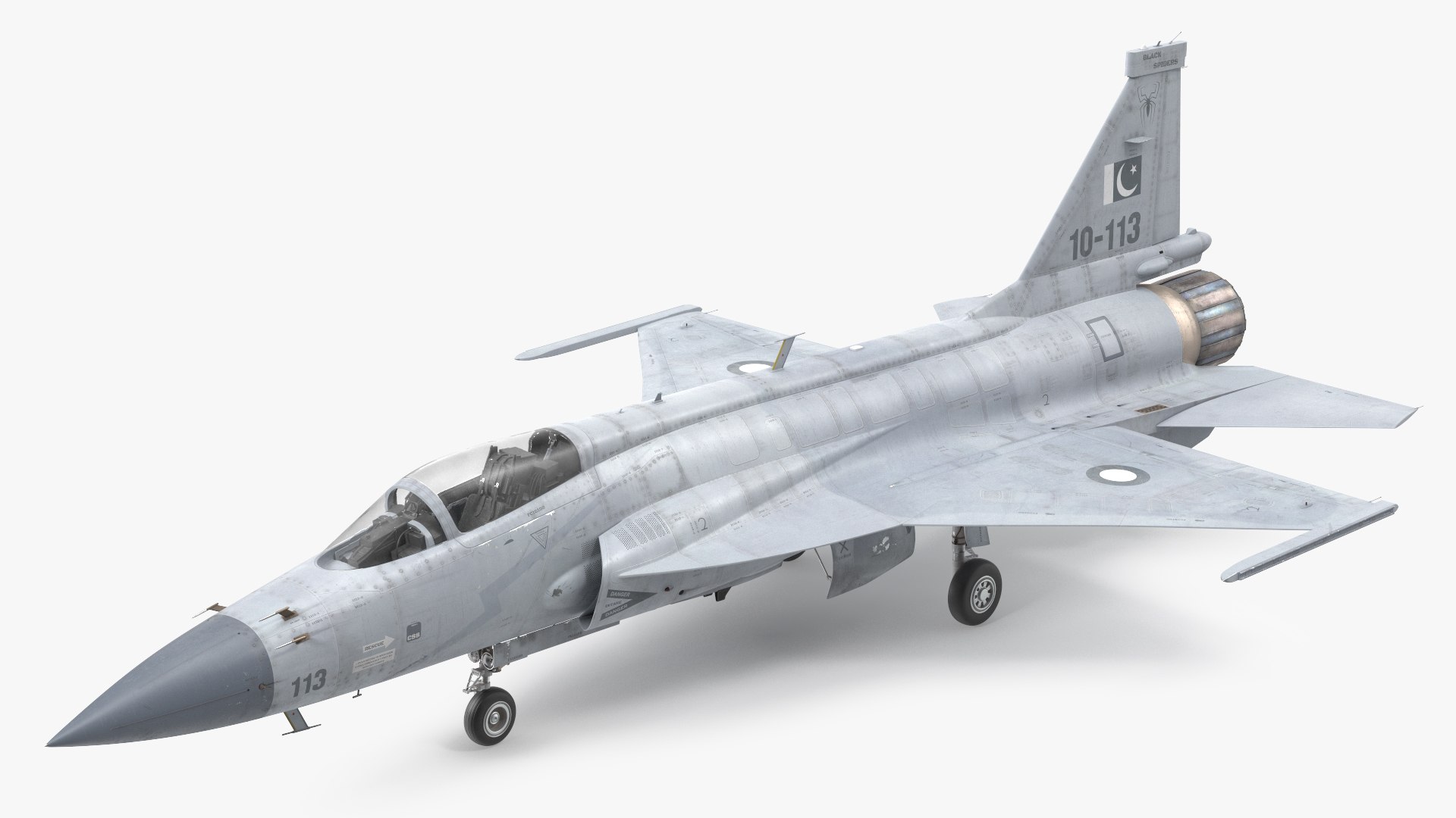 Chengdu FC-1 Xiaolong Pakistan Air Force 3D model preview
