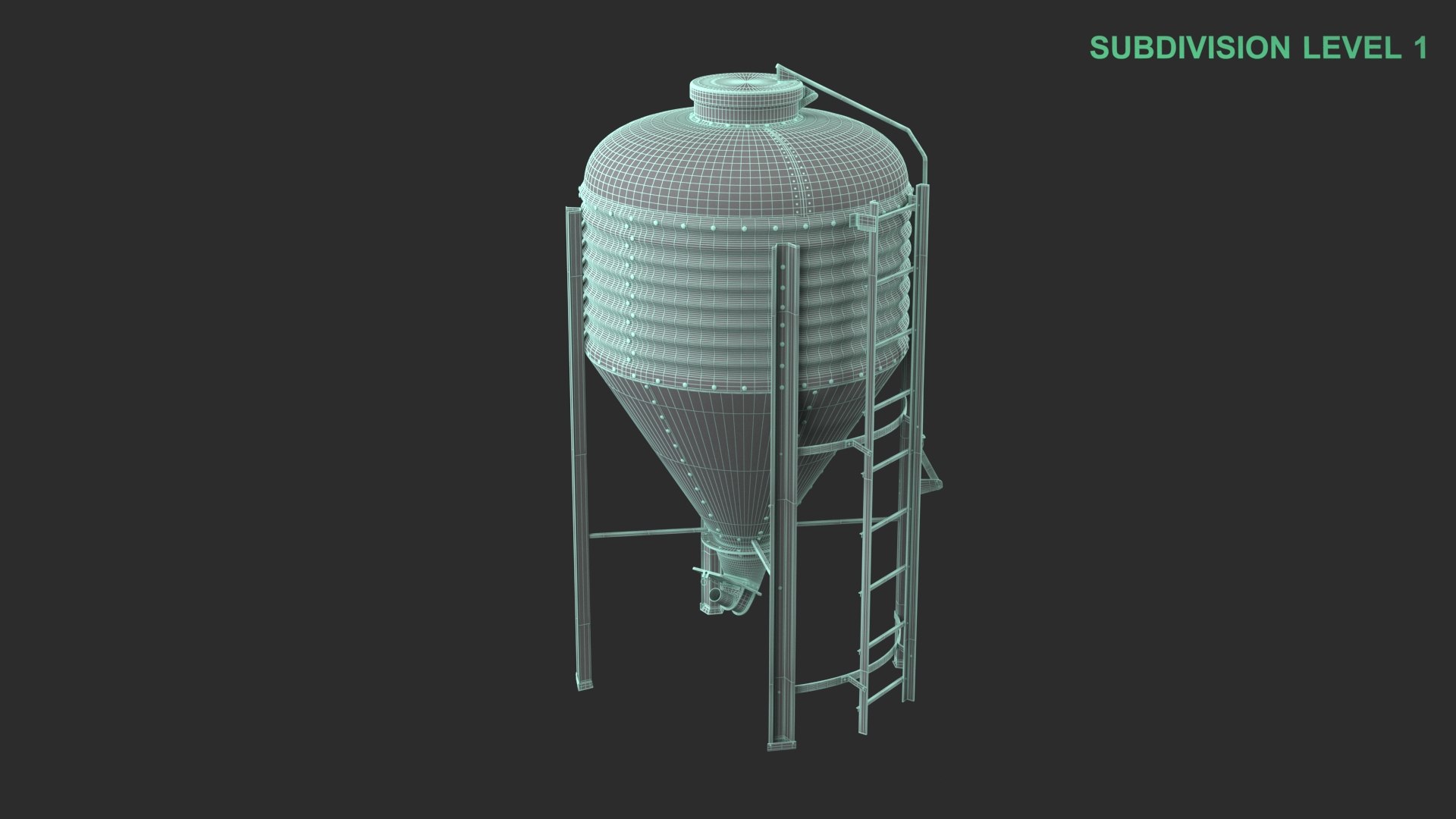 Grain Silo 3D https://p.turbosquid.com/ts-thumb/71/nWkQLi/At/wireframe_0004/jpg/1740468462/1920x1080/fit_q87/6dd88bbf108b99796f55382f945692a241506718/wireframe_0004.jpg