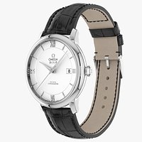 Omega Deville Prestige White Gold Closed Strap