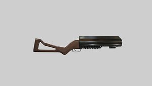 Flare gun 3D model