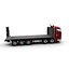 Peterbilt 352フラットベッドクレーン