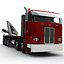 Peterbilt 352フラットベッドクレーン