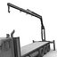 Peterbilt 352フラットベッドクレーン
