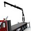 Peterbilt 352フラットベッドクレーン