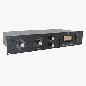 Universal Audio 1176 LN 3D model