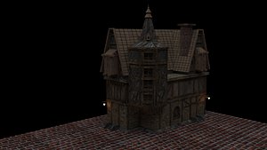 3D Medieval House