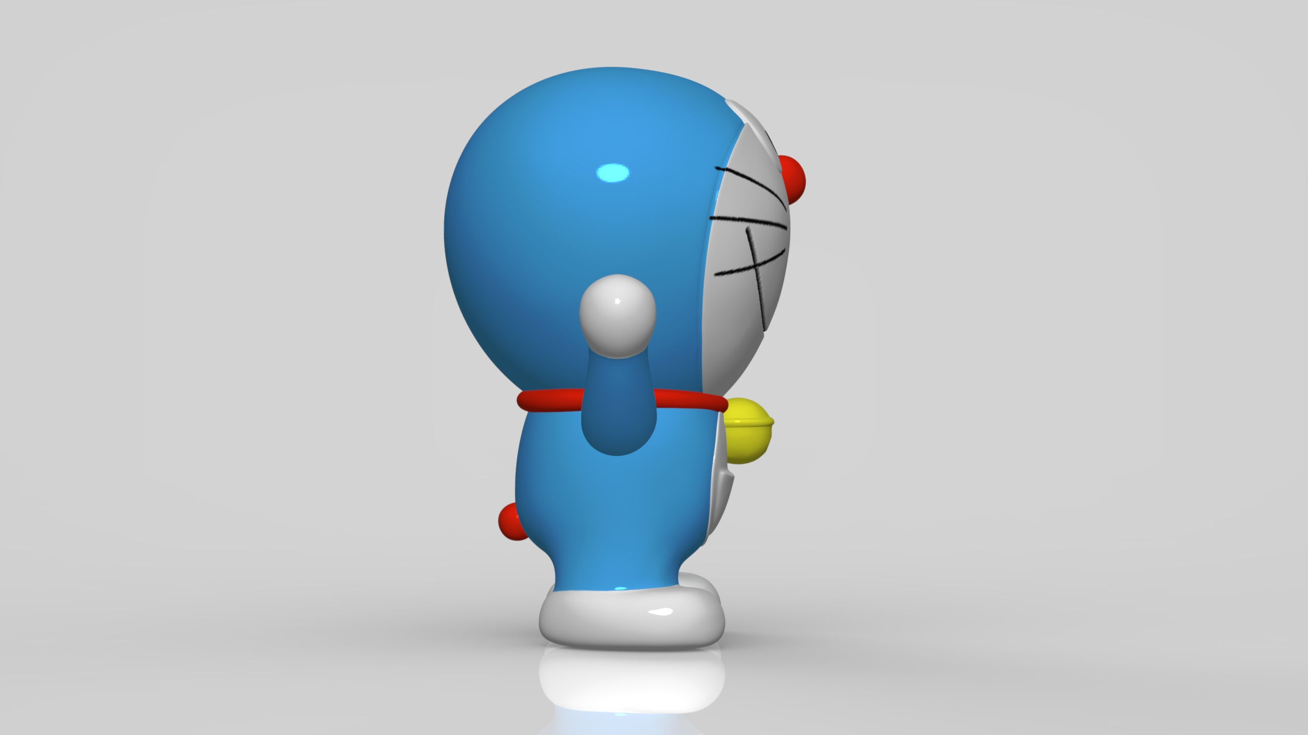 ドラえもん3Dモデル - TurboSquid 1692926