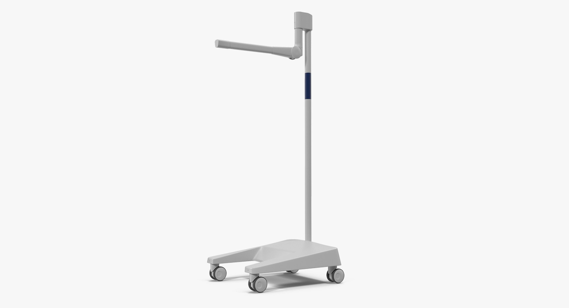 Medical Stand on Rollers 3D Model 3D model preview