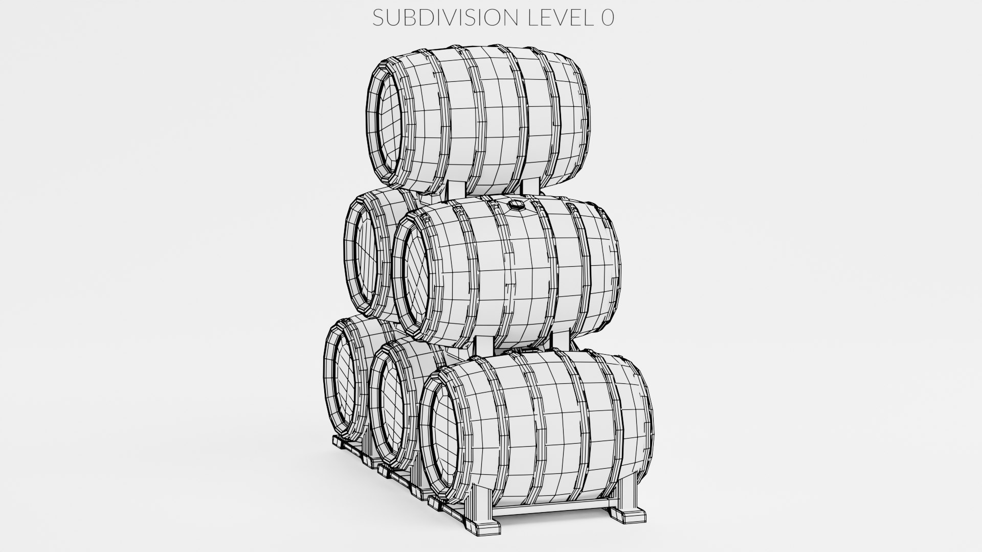 3D Wine Barrels Pile 01 https://p.turbosquid.com/ts-thumb/72/5eViAS/VC/winebarrelspile01w2/png/1674306279/1920x1080/fit_q87/60bd4e9f10c218f28611cf871c6293d0970360c5/winebarrelspile01w2.jpg