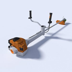 Cordless String Trimmer 3D Model $79 - .ma .3ds .obj .c4d .max