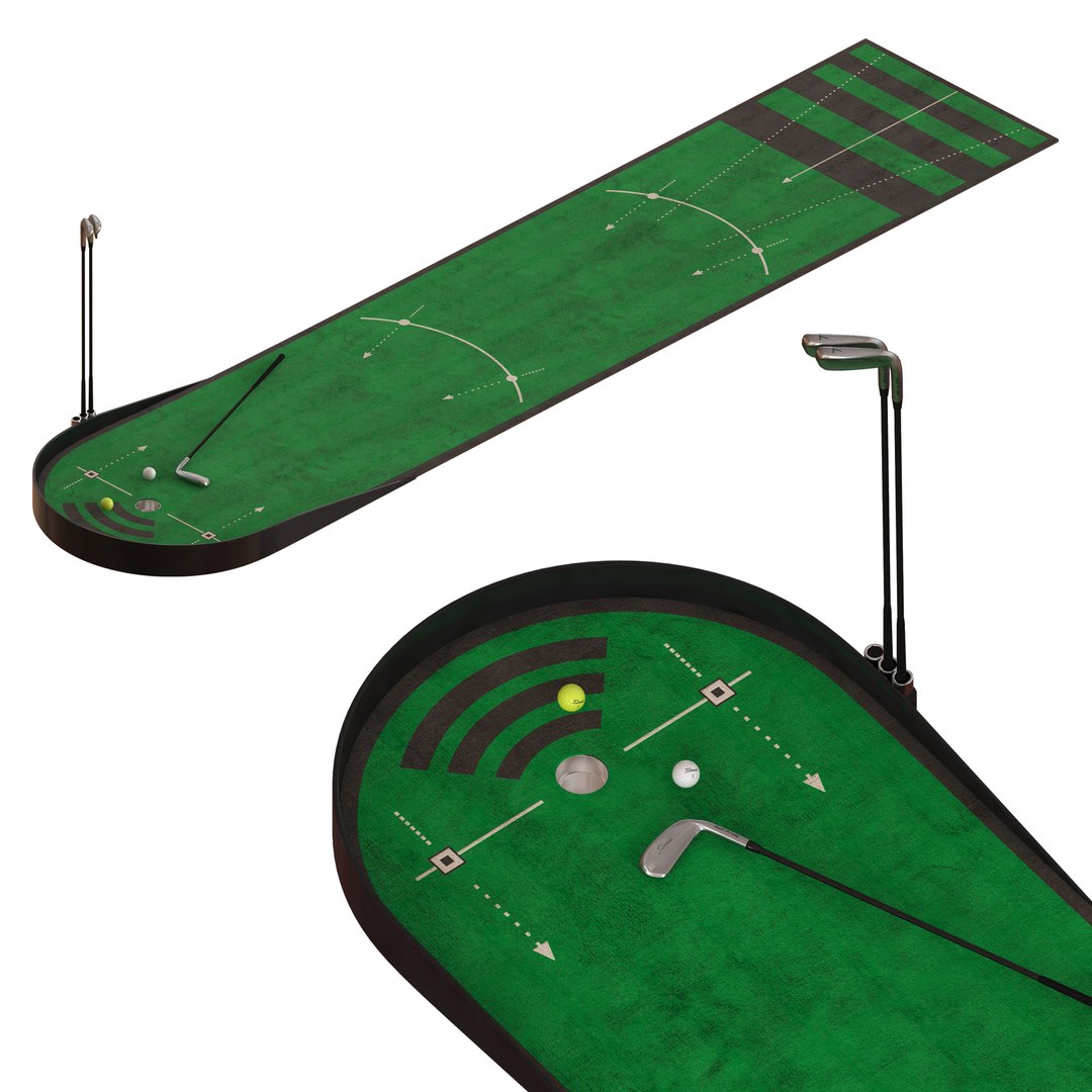 3D Home Mini Golf Model - TurboSquid 1543539